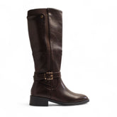 Europeon Union Women Brown Leather Boot #3462
